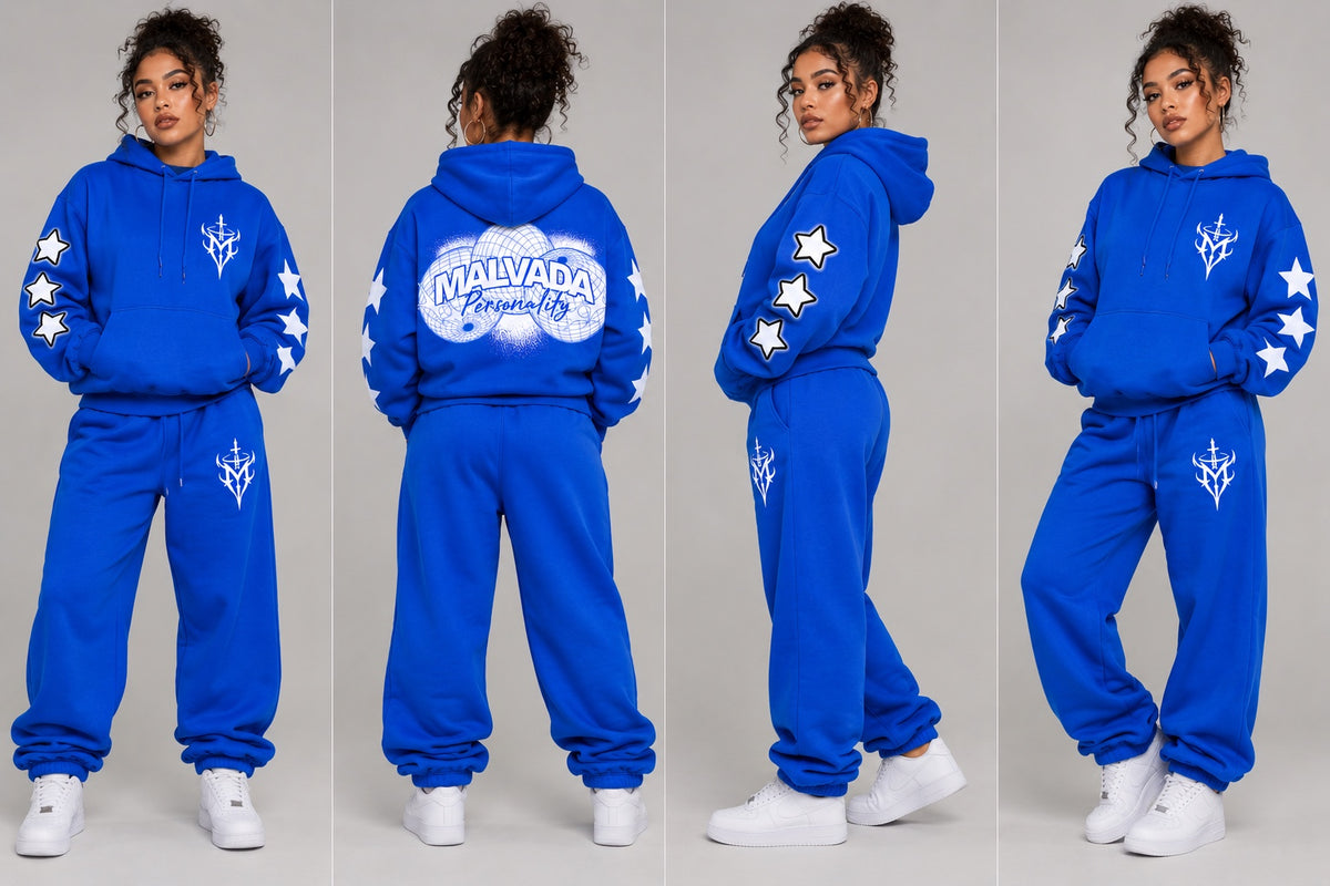 Royal Blue Sweatsuit